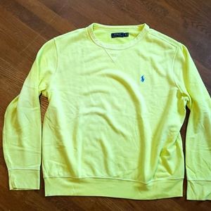 Polo RL Neon Yellow  Sweater